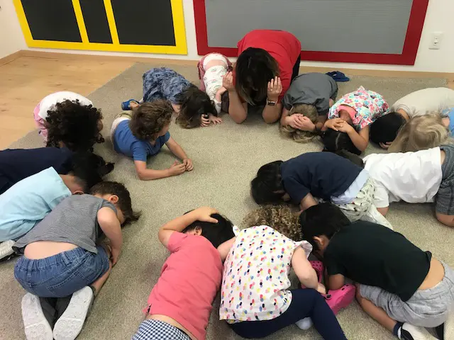 After our music class, we reviewed our emergency drills.. We’re doing it pretty well, hey?